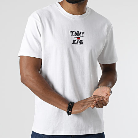 Tommy Jeans - Tee Shirt Homespun Graphic 2479 Blanc