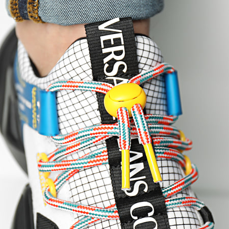 Versace Jeans Couture - Zapatillas Fondo Gravity 72YA3SU2 Blanco