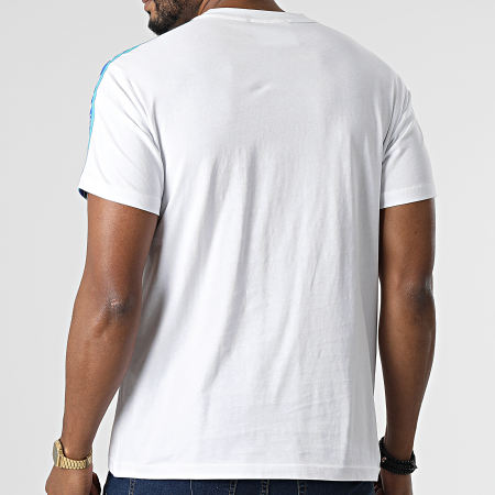 Versace Jeans Couture - Camiseta Regular De Rayas Con Cinta Blanca