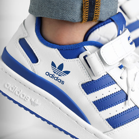 Adidas Originals - Baskets Forum Low FY7756 Footwear White Royal Blue