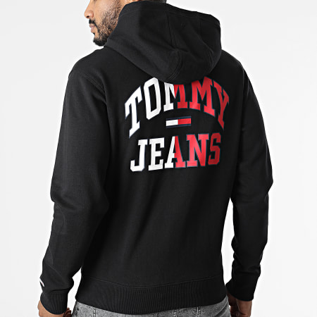 Tommy Jeans - Sweat Capuche Zippé Entry 2374 Noir