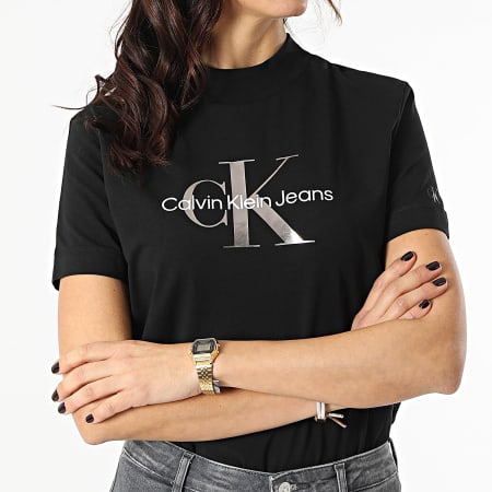 Calvin Klein - Tee Shirt Femme 7714 Noir