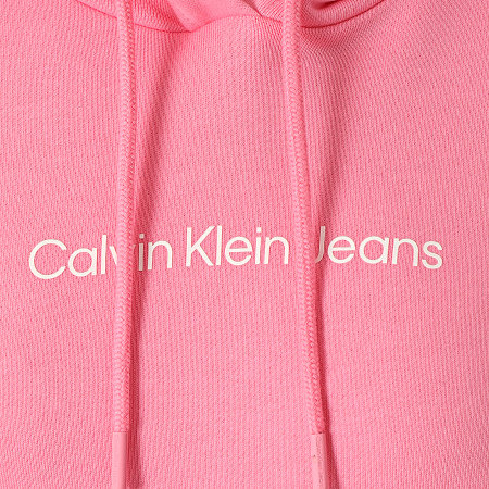 Calvin Klein - Sweat Capuche Femme 7744 Rose