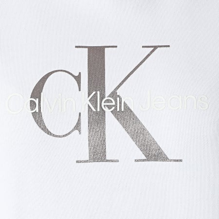 Calvin Klein - Sweat Capuche Femme 7738 Blanc