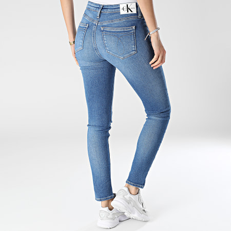 Calvin Klein - Jeans Mujer Rise Skinny 7864 Blue Denim