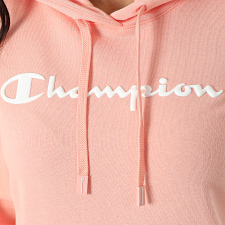 Champion - Sweat Capuche Femme 114858 Saumon