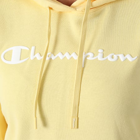 Champion - Sweat Capuche Femme 114858 Jaune