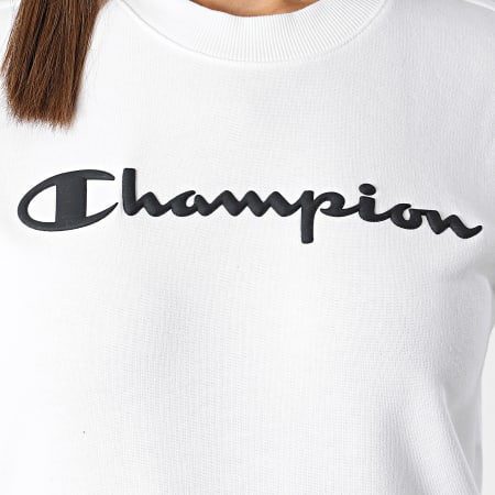 Champion - Sweat Crewneck Femme 114864 Blanc