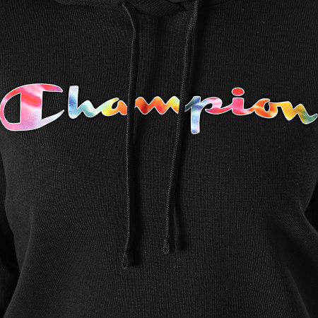 Champion - Sweat Capuche Femme 114982 Noir