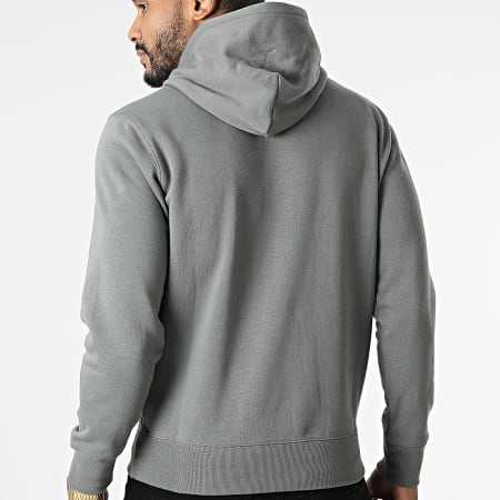 Champion - Sweat Capuche 217060 Gris Anthracite