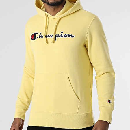 Champion Sweat Capuche 217060 Jaune LaBoutiqueOfficielle