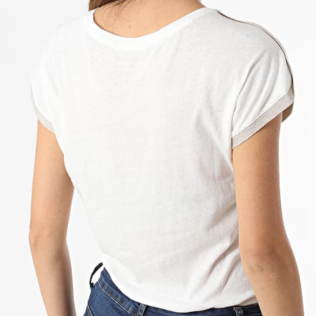 Teddy Smith - Camiseta Tavia 2 Mujer Blanca