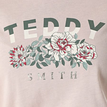 Teddy Smith - Tee Shirt Femme Livie Rose