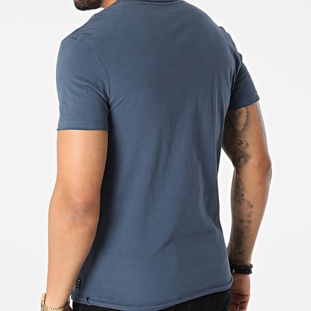 Blend - Camiseta con bolsillo navideño 20709766 Azul marino