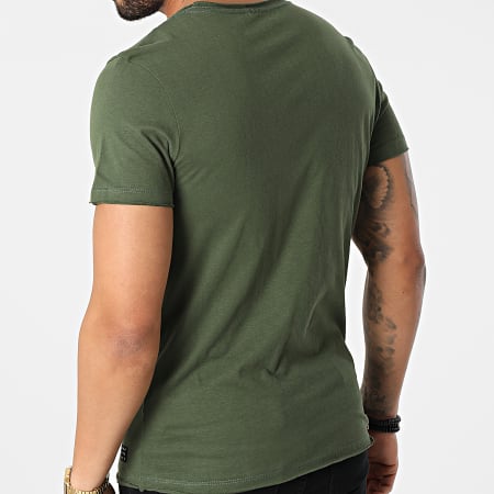 Blend - Camiseta con bolsillo navideño 20709766 Verde oscuro