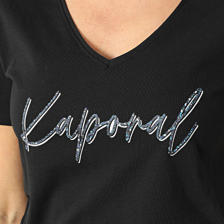 Kaporal - Camiseta Mujer Kolet Negra