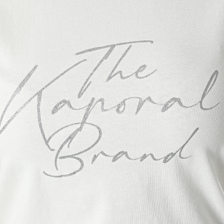 Kaporal - Tee Shirt Femme Kram Blanc