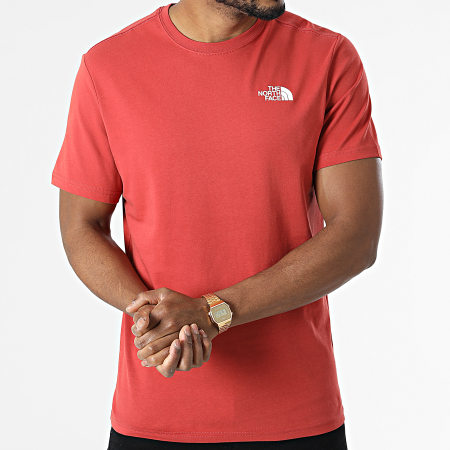 The North Face - Tee Shirt Red Box A2TX2 Rouge Brique