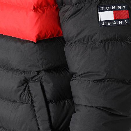 Tommy Jeans - Plumífero Essential Flag 3270 Negro