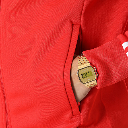 adidas - Veste Zippée HF2124 Rouge