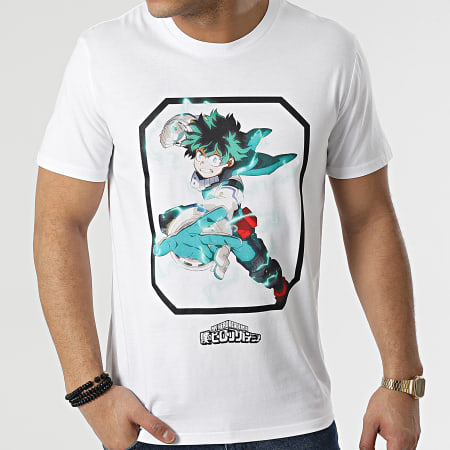 My Hero Academia - Tee Shirt Izuku Blanc