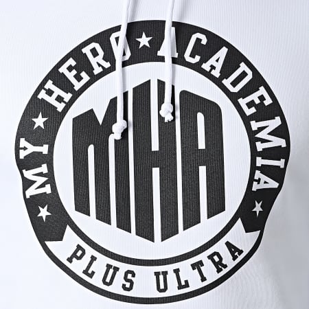 My Hero Academia - Felpa con cappuccio MHA Bianco
