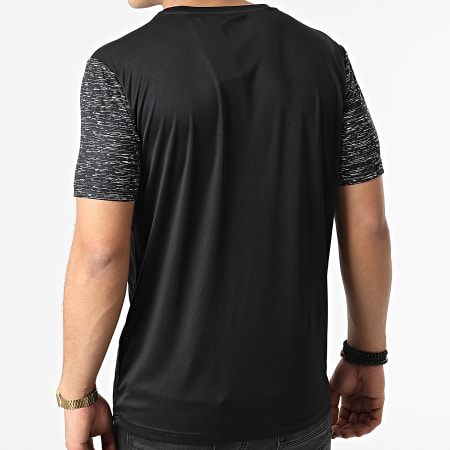 Umbro - Camicia da tè in jersey Marl nero