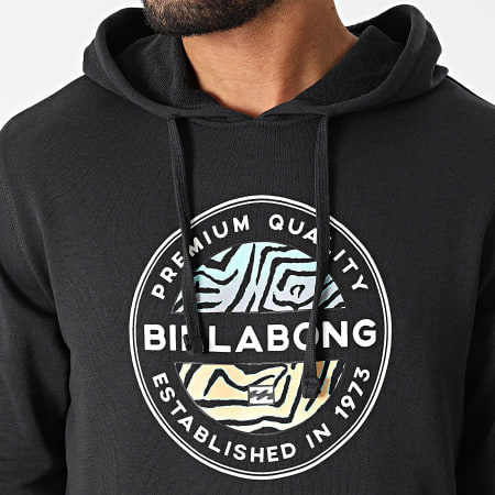 Billabong - Sudadera con capucha Rotor Fill negra