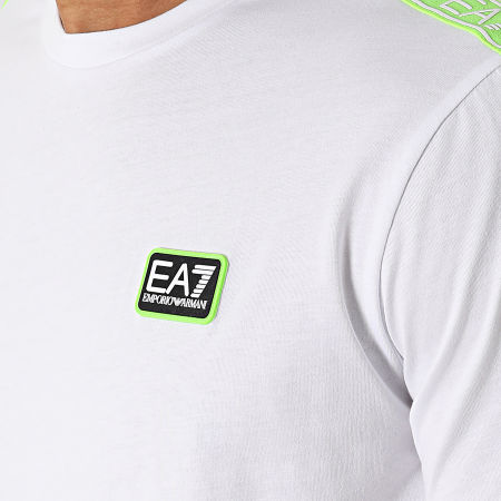EA7 Emporio Armani - Tee Shirt A Bandes 3LPT18 Blanc