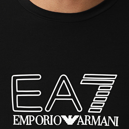 EA7 Emporio Armani - Tee Shirt Manches Longues 3LPT64-PJ03Z Noir