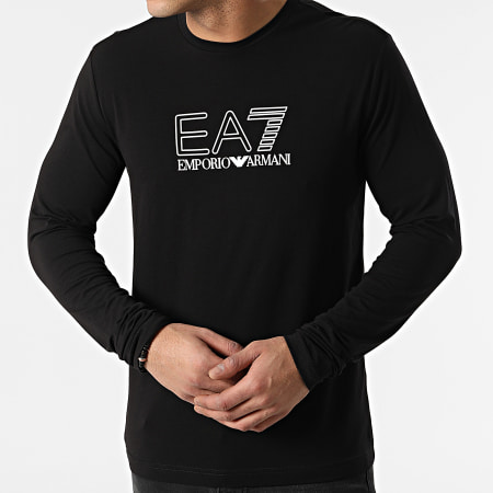 EA7 Emporio Armani - Maglietta a maniche lunghe 3LPT64-PJ03Z Nero
