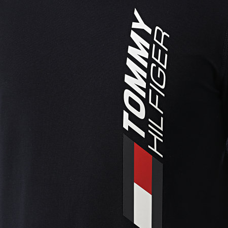 Tommy Hilfiger - Camiseta estampada de temporada 8113 azul marino