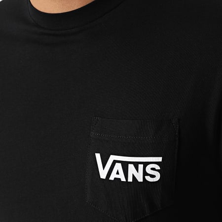 Vans - Pocket Camiseta Off The Wall Classic A2YQ Negro