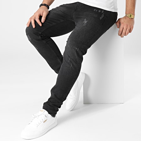 Classic Series - Jeans slim B6223 Nero