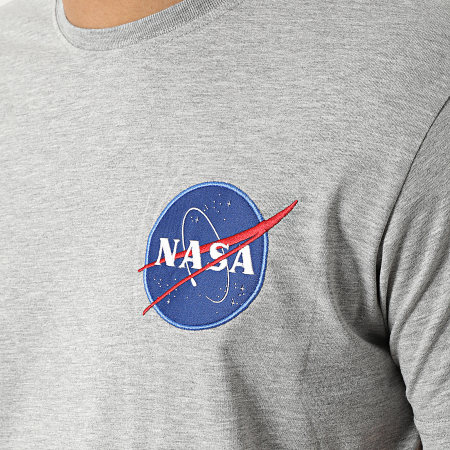 Alpha Industries - Tee Shirt Space Shuttle 176507 Gris Chiné