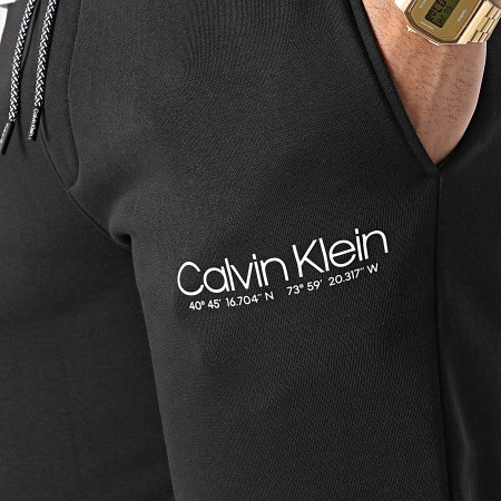 Calvin Klein - Coordinati 8945 Pantaloni da jogging con logo nero