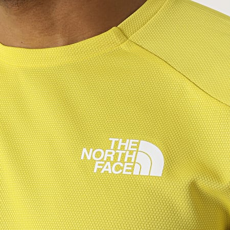 The North Face - Camiseta amarilla A5IEU