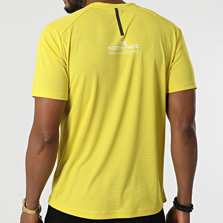 The North Face - Camiseta amarilla A5IEU