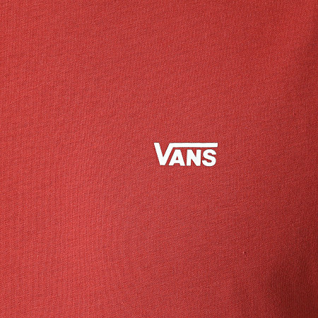 Vans - Maglietta Colorblock A3CZD Bianco Rosso Mattone