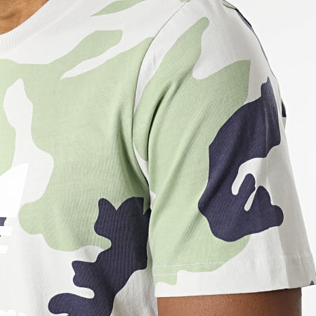 Adidas Originals - Tee Shirt Camouflage HC7188 Beige Vert