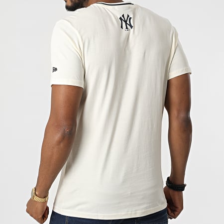 New Era - Tee Shirt Heritage New York Yankees 12893156 Beige