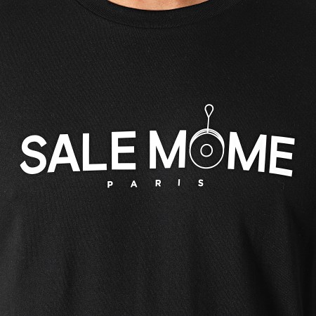 Sale Môme Paris - Tee Shirt Yoyo Noir Blanc