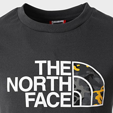 The North Face - Maglietta Easy per bambini grigio antracite