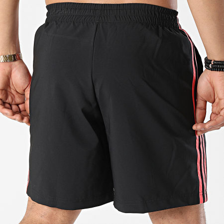Adidas Sportswear - Short Jogging A Bandes 3 Stripes HE4431 Noir