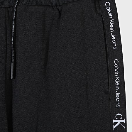 Calvin Klein - Punto Logo 1187 Pantaloni da jogging per bambini a righe nere