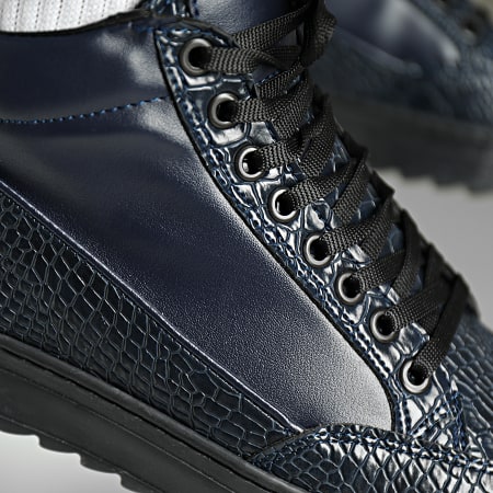 Classic Series - SHRT 101B Croco Sneakers blu navy