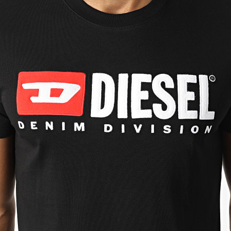 Diesel - Tee Shirt A03766-0AAXJ Noir