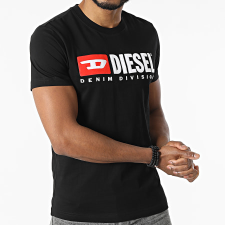 Diesel - Tee Shirt A03766-0AAXJ Noir