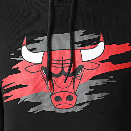 New Era - Sweat Capuche Tear Logo Chicago Bulls 12893081 Noir