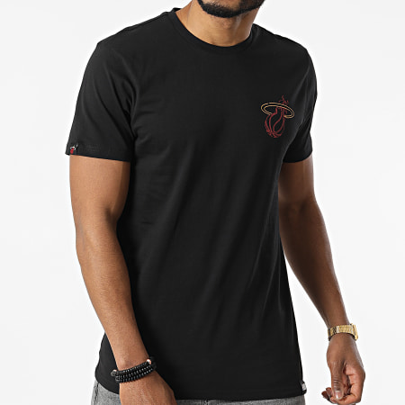 New Era - Tee Shirt Graphic Miami Heat 12893096 Noir